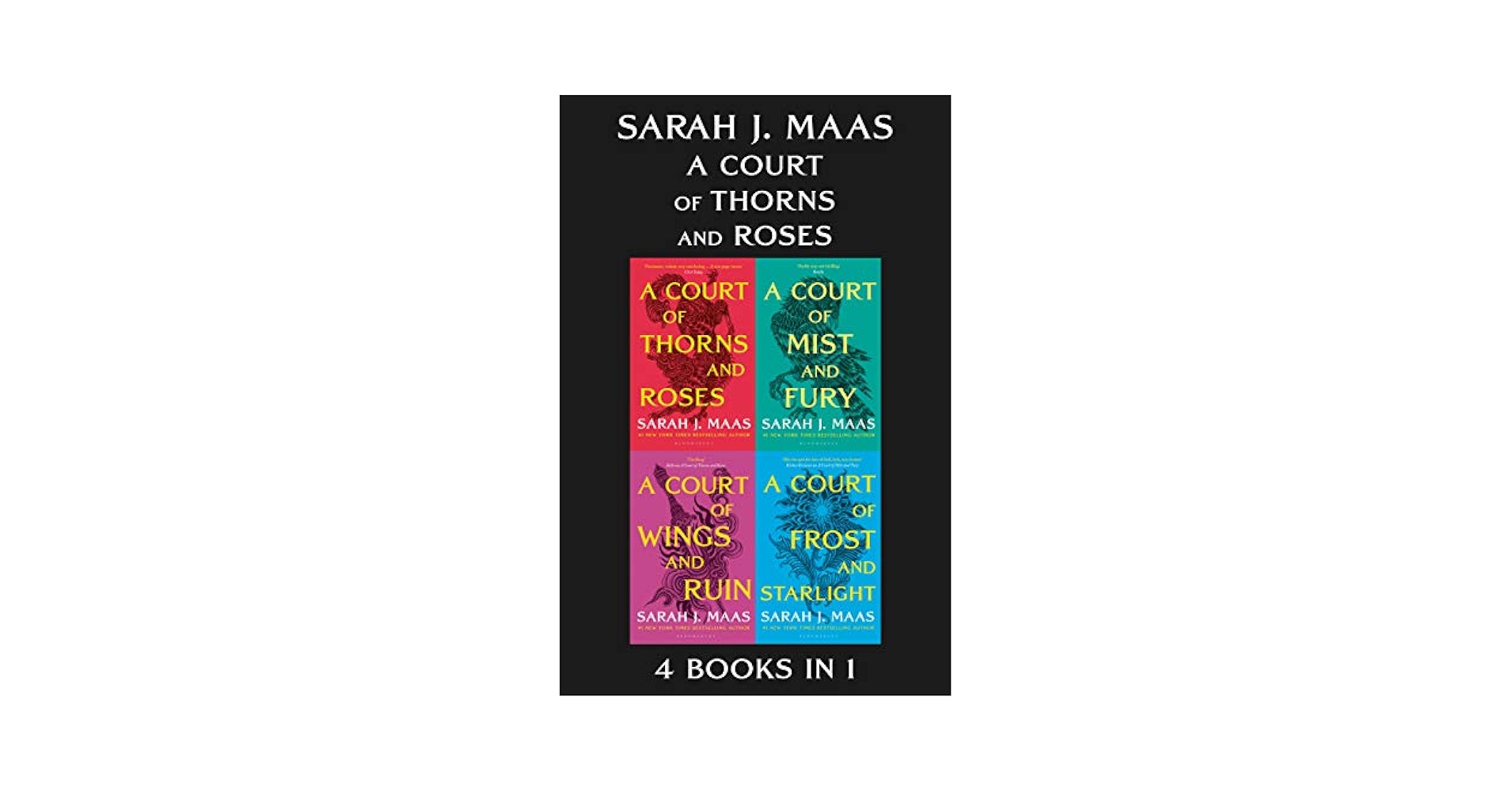 文学・小説 A Court of Thorns and Roses Series Set Amazon.com: A Court of Thorns and Roses eBook Bundle: The